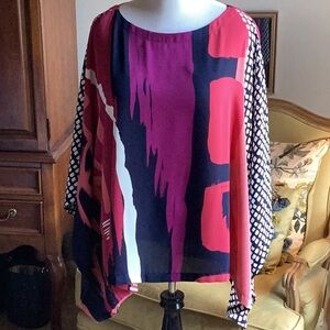 Stylish Multicolor Women's Kaftan Top